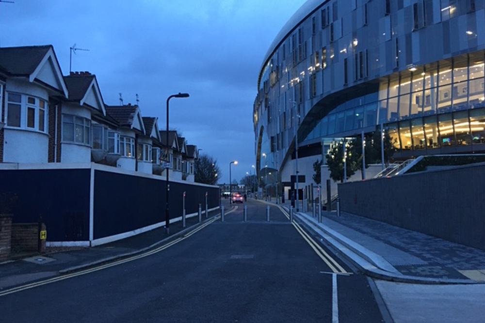 Tottenham Hotspur Football Stadium night